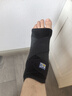 BLSI啵麗斯護(hù)腳踝固定器足籃球跑步護(hù)具套超薄繃帶護(hù)踝腕 【交叉綁帶防護(hù)款】不分左右（單只裝） M(36-38鞋碼) 曬單實(shí)拍圖