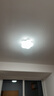 雷士（NVC）LED奶油風(fēng)兒童房臥室吸頂燈走廊過道玄關(guān)燈陽臺燈照明燈具燈飾 22W 分段調(diào)光奶油花朵玄關(guān)燈 曬單實拍圖