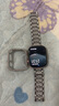 表帶哥新款滿天星適用蘋(píng)果手表表帶apple watch S10/iwatch10滿鉆夏天夏季透氣金屬女款配銀色保護(hù)殼42MM 曬單實(shí)拍圖