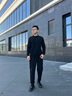 HLA海瀾之家長袖針織衫秋經(jīng)典系列圓領(lǐng)毛衣男25秋季 黑色23 HNZAW3J009A L 175/92A 推薦137~150斤 曬單實(shí)拍圖
