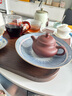 京東京造 宜興紫砂壺 手工茶壺【原礦紫泥】煮泡茶具 中潘壺 200ml禮盒裝 曬單實(shí)拍圖