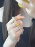 老廟黃金手鏈足金和田玉轉(zhuǎn)運珠手串金手鏈送女友老婆生日禮物結(jié)婚五金 和田玉足金手串約0.45g 禮盒 曬單實拍圖