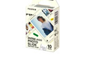 FUJIFILM instax立拍立得相機 3英寸相紙膠片膠卷 3寸流光+冰箱貼相框+相冊【10張流光相紙】 官方標(biāo)配 曬單實拍圖