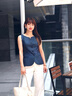Laurèl【萊賽爾纖維】25秋新款刺繡logo西裝女LWD363T01100 午夜藍(lán) XS 曬單實(shí)拍圖