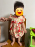 優(yōu)奇嬰兒衣服女寶寶夏季薄款無袖包屁衣嬰兒滿月服女童紅色喜慶周歲服 曬單實(shí)拍圖