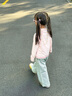 LUSON小O寶童裝寶寶防曬衣女立領(lǐng)冰皮涼感2025新款女童防曬衫外套 曬單實(shí)拍圖