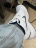 耐克（NIKE）男鞋女鞋AIR MONARCH IVM2K氣墊運(yùn)動(dòng)鞋休閑鞋老爹鞋跑步鞋 415445-102男女同款 藍(lán)白 40.5 曬單實(shí)拍圖