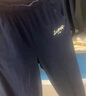 李寧（LI-NING）童裝兒童運動褲子男女小大童輕薄棉感防蚊束腳衛(wèi)褲175YKLV247-1 曬單實拍圖
