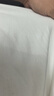 京舒棉【純棉T恤】10A抑菌新疆棉衣服男裝短t打底衫耐黃變 白色 XL 曬單實(shí)拍圖