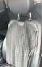 CICIDO/夕多汽車坐墊夏季涼墊通風蜂窩凝膠墊車用座墊四季通用座椅靠背墊座墊 烏爾黑-坐墊+靠背【涼感凝膠】 曬單實拍圖