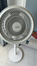 美的（Midea）【暴風(fēng)循環(huán)】空氣循環(huán)扇大風(fēng)量搖頭電風(fēng)扇家用臺式落地扇輕音臥室節能小風(fēng)扇柔風(fēng)輕羽扇 FGA24TQ 曬單實(shí)拍圖