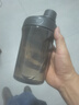 樂扣樂扣（LOCK&LOCK）塑料水杯搖搖杯健身男士蛋白粉隨手杯學生便攜運動大容量檸檬杯子 暗黑色 720ml 曬單實拍圖