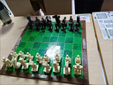 我的世界周邊國際象棋mc桌游游戲史蒂夫苦力怕人物大富翁模型玩具 我的世界版國際象棋 曬單實(shí)拍圖
