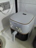 飛利浦（PHILIPS）家用多功能空氣炸鍋 透明可視化免翻面 金屬內(nèi)腔 大容量5升 燉烤炸焗一體 清涼暑假 HD9455 曬單實(shí)拍圖