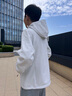 伯希和（Pelliot）【風(fēng)盾】戶(hù)外軟殼衣25秋季新款加絨保暖防潑耐磨運動(dòng)休閑外套夾克 【女款】珠光白 | 全新升級 M 曬單實(shí)拍圖