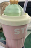 星巴克（Starbucks）多肉花園粉色款陶瓷吸管杯(配杯蓋)415ml高顏值水杯兒童七夕禮物 曬單實(shí)拍圖