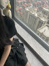 酈狼kellykitty黑桃契約新款黑色百搭甜美蓬蓬蛋糕裙a字高腰半身短裙 黑色短裙+腰帶+鏈條【三件套】 S 建議80-95斤 曬單實拍圖