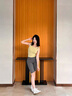浪莎復(fù)古平底德訓(xùn)鞋女2025新款休閑軟底經(jīng)典百搭透氣跑步運(yùn)動(dòng)小白鞋 白灰 36 曬單實(shí)拍圖