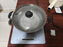 美的（Midea）鉑鉆家用電磁爐電陶爐 2200W大功率電磁灶火鍋爐爆炒預(yù)約多功能電磁爐一套配鍋國家補貼MC-E22B27A 曬單實拍圖