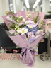 依醉美紫羅蘭蝴蝶蘭混搭紫玫瑰花束全國鮮花速遞同城送閨蜜女友生日 【主圖推薦】9朵海洋之歌蝴蝶蘭花束 曬單實(shí)拍圖
