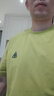 FPA抗菌速干涼感運動(dòng)休閑短袖潮流復古寬松圓領(lǐng)印花戶(hù)外五分袖t恤男 黃綠色 L 曬單實(shí)拍圖