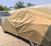 巫記汽車車衣牛津布車罩適用于寶馬5系3系x3x1x5三系五系防曬防雨隔熱 全天候加厚牛津布+卡其色 寶馬X1 曬單實拍圖