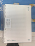 晨光文具【蒲熠星同款】筆記本本子b5活頁本記事本錯題本日記本60頁本味meeboki作文款HB5502F 曬單實(shí)拍圖