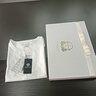 SUSTYLE奢侈高端品牌女裝高檔絲光棉T恤短袖女夏季新款純棉圓領設計感寬 白色 S 曬單實拍圖