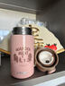 虎牌（TIGER）香港直郵316不銹鋼保溫杯女生高顏值迷你水杯學(xué)生小巧便攜隨行杯 粉色280ml 曬單實(shí)拍圖