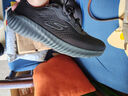 斯凱奇（Skechers）搖搖鞋男鞋秋季軟底跑步鞋網(wǎng)面戶(hù)外運動(dòng)鞋休閑健步鞋220382 曬單實(shí)拍圖