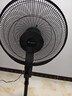 格力（GREE）電風(fēng)扇家用大風(fēng)量落地扇立式節(jié)能電扇客廳臥室宿舍搖頭定時空氣循環(huán)風(fēng)扇臺地兩用排氣扇空調(diào)伴侶 【黑色】16吋大扇葉大風(fēng)量經(jīng)典款 4012-WG 曬單實拍圖