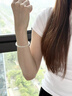 中國(guó)黃金China Gold水晶手鏈女轉(zhuǎn)運(yùn)珠天然白水晶手串生日禮物女送女友媽媽老婆紀(jì)念日 白水晶手串+證書禮盒 曬單實(shí)拍圖