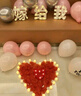 蒂詩(shī)卡（DISKA）求婚布置裝飾驚喜浪漫場(chǎng)景告表白儀式感臥室內(nèi)外燈氣球中秋情人節(jié) 嫁給我布置套裝 曬單實(shí)拍圖