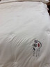 赫蒙莎四季被夏涼被子秋冬被芯春秋冬季加厚被褥學生宿舍單雙人冬被棉被 奶白色【羽絲棉填充】AT 150*200cm【夏涼被】 曬單實拍圖