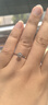 喜鉆雪心印記鉆戒鉑金鉆石戒指女克拉效果求婚結(jié)婚鉆戒送女友生日禮物 【現(xiàn)貨推薦】鉑金13分 曬單實拍圖