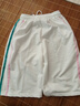 休閑運(yùn)動(dòng)褲女生女童2025新款夏季薄款寬松顯瘦百搭闊腿五分短褲子 RWC-DK34【白色】高品質(zhì) 150CM 曬單實(shí)拍圖
