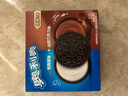 奧利奧（Oreo）夾心餅干經(jīng)典原味+巧克力味 48.5gX8連包 休閑零食 早餐下午茶 曬單實拍圖