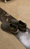斯凱奇（Skechers）閃穿鞋男鞋秋季休閑鞋一腳蹬商務(wù)板鞋軟底豆豆鞋帆布鞋210959 曬單實(shí)拍圖