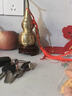 喜?？点~葫蘆擺件空心開(kāi)蓋百福葫蘆掛件客廳酒柜裝飾品擺設辦公室工藝品 中號百福葫蘆高24厘米+銅底座+五 曬單實(shí)拍圖