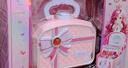 奧智嘉兒童化妝品套裝玩具女孩生日禮物彩妝粉底化妝盒口紅眼影指甲油 曬單實(shí)拍圖