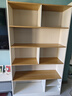 耐賽爾書柜實(shí)木書架落地學(xué)生家用客廳展示置物架辦公室收納柜子儲(chǔ)物柜 【15mm加厚板材】100CM兩門兩抽 曬單實(shí)拍圖