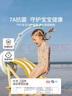 歐孕（OUYUN）兒童泳衣女童洋氣速干防曬連體游泳衣夏季 夢(mèng)幻蝴蝶 100 曬單實(shí)拍圖