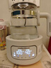 摩飛電器（Morphyrichards）全玻璃恒溫水壺嬰兒調(diào)奶器家用恒溫壺沖奶泡奶機(jī)調(diào)奶器MR5602 椰奶白 1.2L 曬單實(shí)拍圖