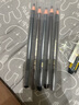 亨絲拉線眉筆女防水持久不易脫色霧感黑色根根分明刀削式 5個顏色各一支 2.6g 曬單實拍圖