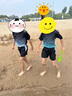 維多利亞旅行者兒童速干衣運(yùn)動(dòng)緊身套裝春夏季羽毛球服籃球足球訓(xùn)練服跑步健身衣 曬單實(shí)拍圖