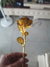 紅狼蝕金玫瑰花三角洲行動(dòng)周邊金箔玫瑰捏碎開(kāi)啟大招情人節禮物 紅狼蝕金玫瑰【25cm】 曬單實(shí)拍圖