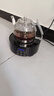 borunHOME  耐熱玻璃茶壺電陶爐電磁爐專用黑茶普洱煮茶壺?zé)畨嘏莶鑹靥撞?1000ML壺+黑色觸控爐 曬單實(shí)拍圖