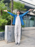 名創(chuàng)優(yōu)品（MINISO）牛仔襯衫男2025新款男士純棉水洗淺藍(lán)色長(zhǎng)袖春秋款薄款百搭外套潮 【100%純棉】淺藍(lán) XL /180(不起球不掉色) 曬單實(shí)拍圖
