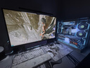 華碩（ASUS）ROG超神X OLED 32英寸4K顯示器 240Hz高刷電競G-sync兼容 0.03ms響應 DP2.1杜比視界Type-C90W PG32UCDMR  4K240Hz DP2.1 曬單實(shí)拍圖