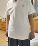 優(yōu)斯頓·保羅 EUSTON PAUL正品夏季新款100%純棉男士短袖T恤高檔翻領(lǐng)刺繡中青年百搭POLO衫 白色 4XL 曬單實(shí)拍圖